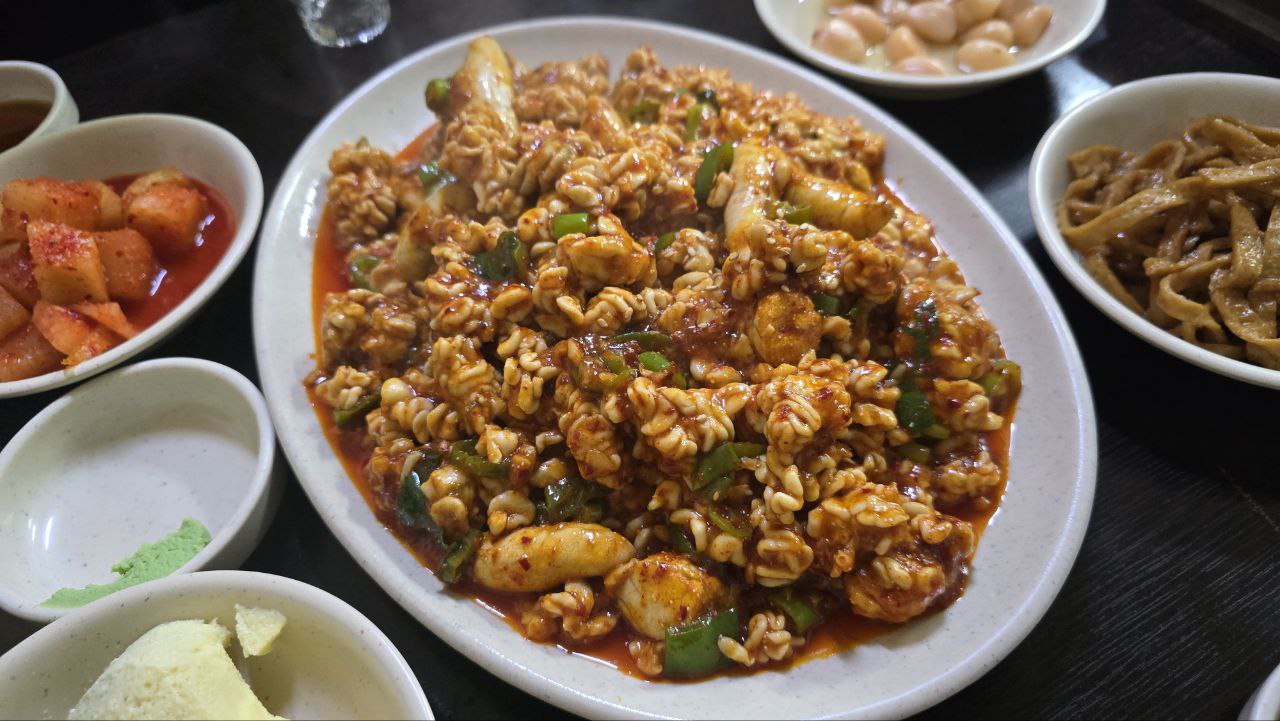 종로찌게마을 알곤이볶음